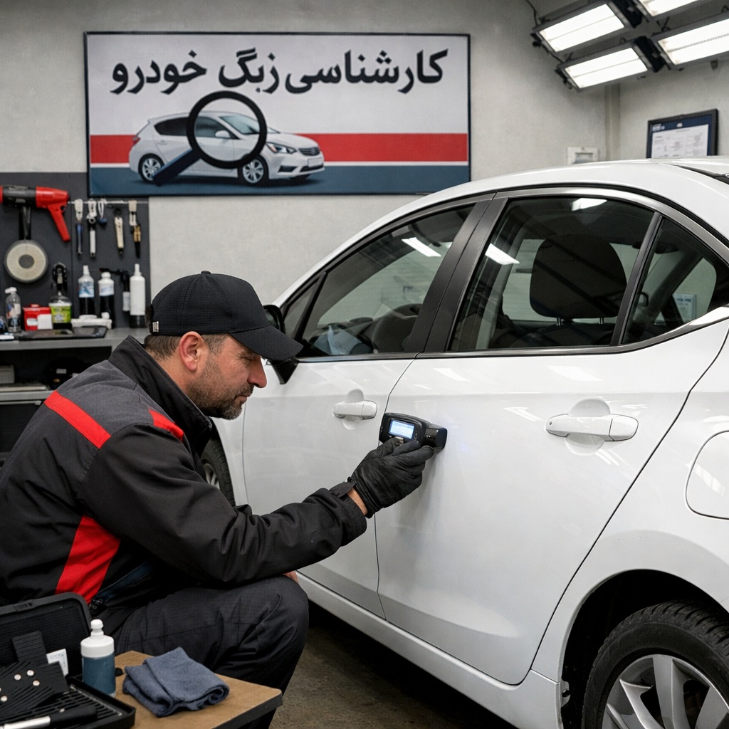 تصویر مقاله تشخیص رنگ‌شدگی خودرو